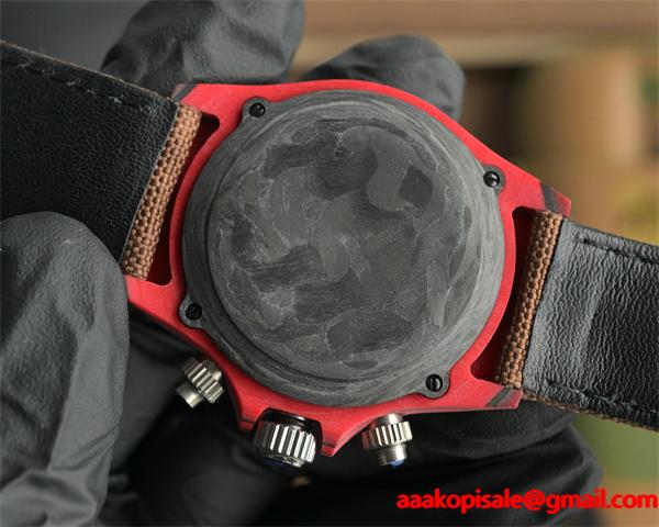 レッドカーボンカスタム ダイナマイト風 ROLEX ロレックス コピー時計 40×11.3mm 自動巻メカニカル