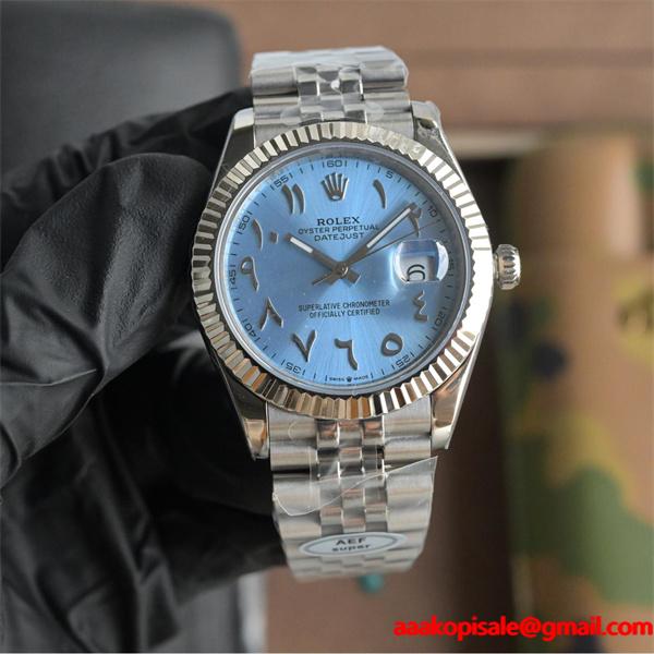 ロレックス デイトジャスト ファクトリー  3255 機芯 ROLEX コピー時計 高品質