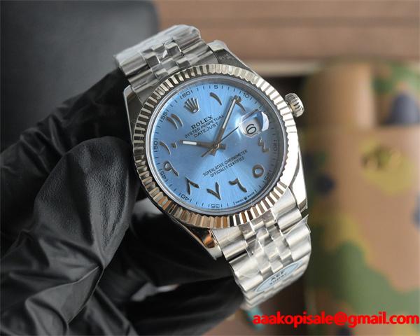 ロレックス デイトジャスト ファクトリー  3255 機芯 ROLEX コピー時計 高品質
