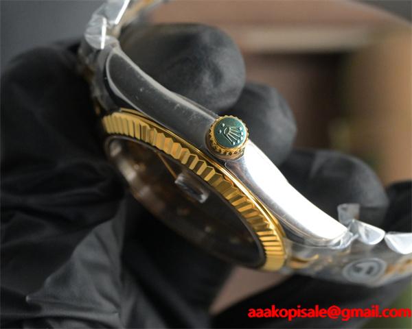 ロレックス デイトジャスト 間金ダイヤモンド 41mm ファクトリー 3255 機芯 ROLEX  コピー時計 