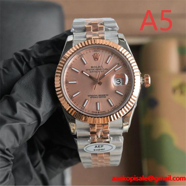 ロレックス デイトジャスト ディープブルー ファクトリー 3255 機芯 ROLEX コピー時計 高品質 腕時計