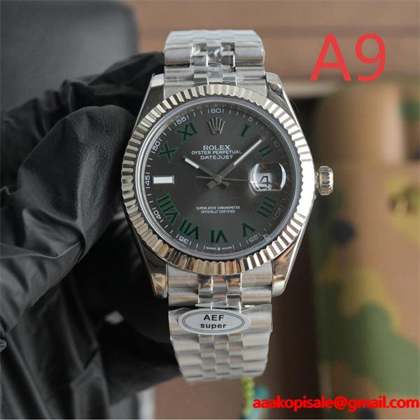 ロレックス デイトジャスト ディープブルー ファクトリー 3255 機芯 ROLEX コピー時計 高品質 腕時計