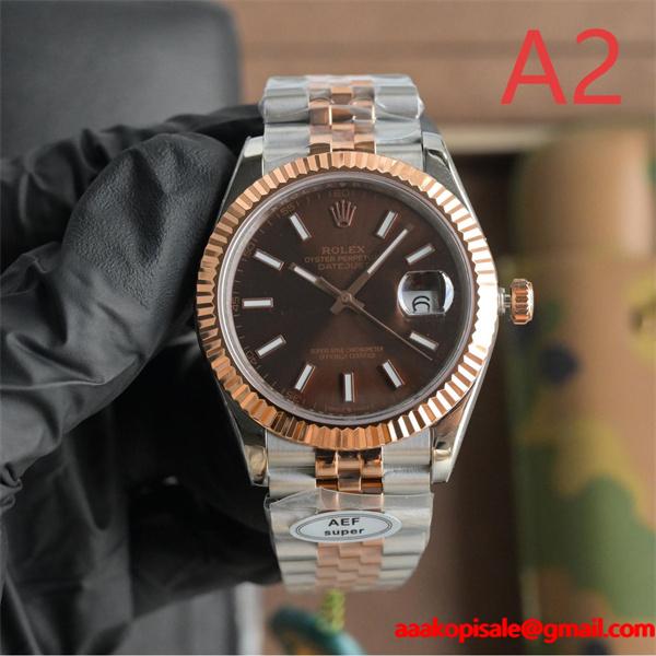 ロレックス デイトジャスト ディープブルー ファクトリー 3255 機芯 ROLEX コピー時計 高品質 腕時計