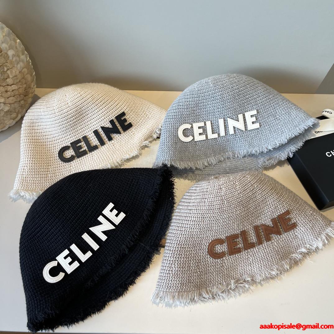 ❤激安❤セリーヌバケットハットスーパーコピーCELINE 秋冬2025新作頭周り57 cm