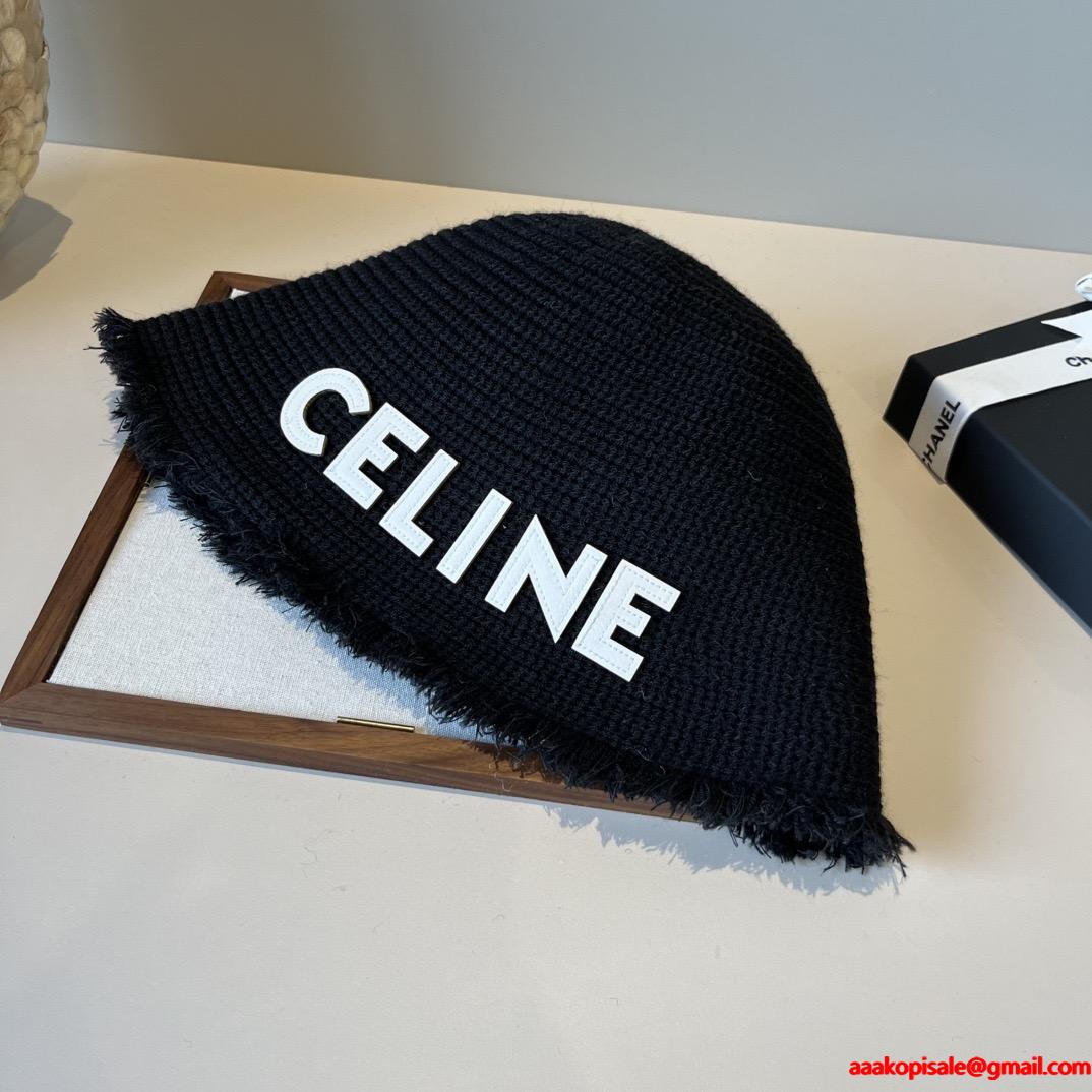 ❤激安❤セリーヌバケットハットスーパーコピーCELINE 秋冬2025新作頭周り57 cm