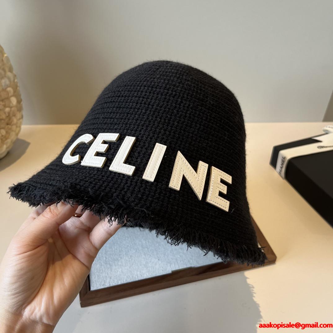 ❤激安❤セリーヌバケットハットスーパーコピーCELINE 秋冬2025新作頭周り57 cm