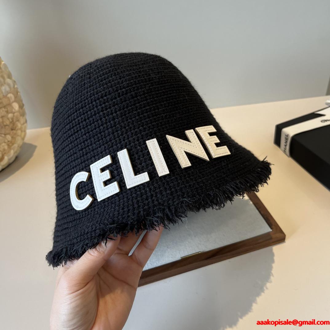 ❤激安❤セリーヌバケットハットスーパーコピーCELINE 秋冬2025新作頭周り57 cm