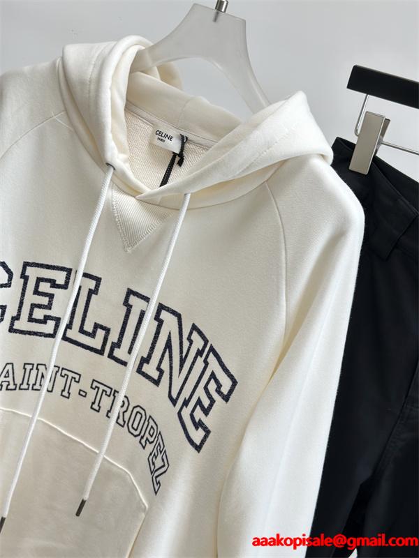 新作❤セリーヌパーカーレディーススーパーコピーCELINE 秋冬トレンドカジュアルスタイル