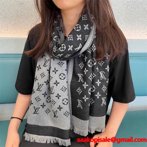 Louis Vuitton ルイ・ヴィトン 限定リバーシブル カシミヤシルク