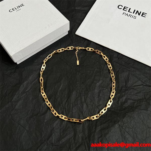 大人気❤セリーヌネックレスコピー☆CELINEアクセサリー2025入手困難数量限定❤