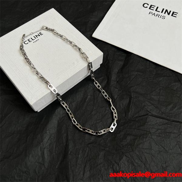 大人気❤セリーヌネックレスコピー☆CELINEアクセサリー2025入手困難数量限定❤