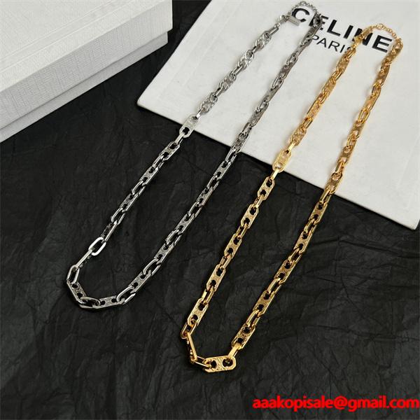 大人気❤セリーヌネックレスコピー☆CELINEアクセサリー2025入手困難数量限定❤
