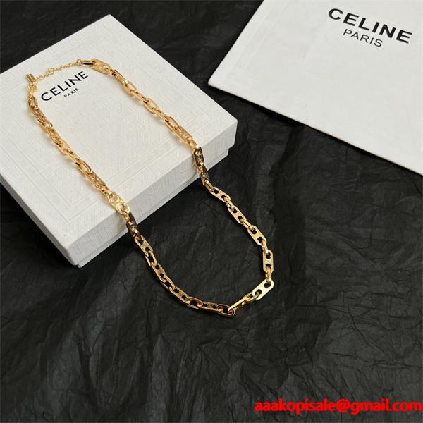 大人気❤セリーヌネックレスコピー☆CELINEアクセサリー2025入手困難数量限定❤