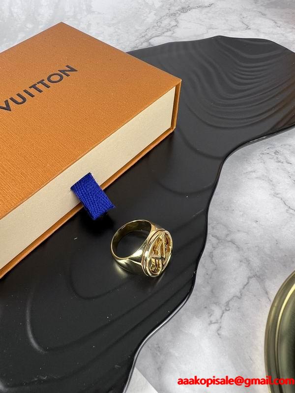 2025秋冬 フラワーエンボス ホワイトゴールド調 LOUIS VUITTON ルイヴィトン コピー 指輪 カジュアル用