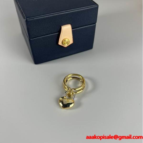 ロゴ刻印 シンプルバンド ミニマル ルイヴィトン LOUIS VUITTON スーパーコピー ユニセックス指輪