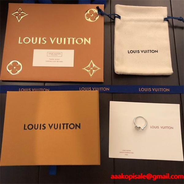 フラワーモチーフ シルバー ルイヴィトン LOUIS VUITTON コピー指輪 レディース エレガント