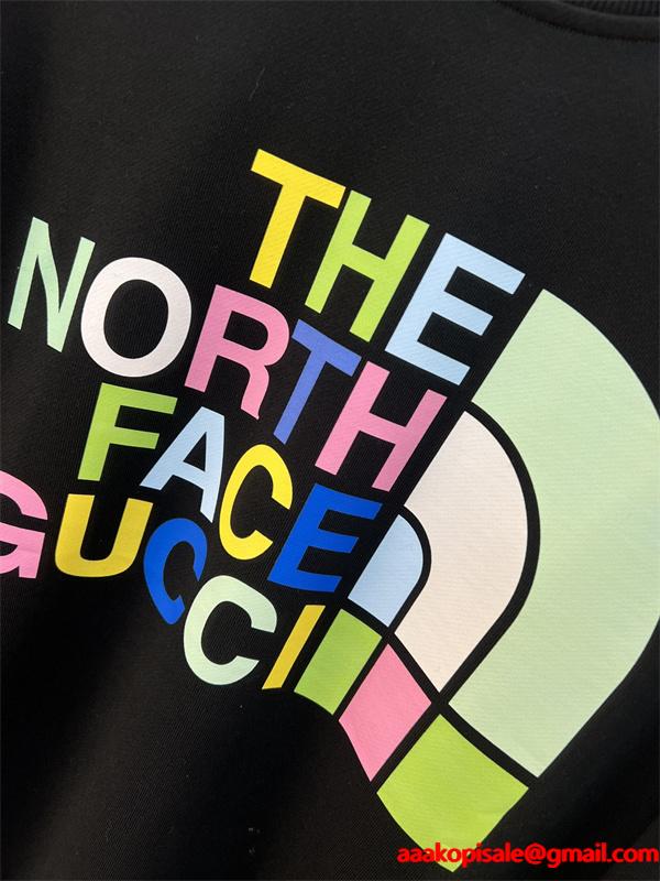 カラーコラボロゴ ブラック グッチ GUCCI コピー パーカー ユニセックス トレンディ プレミアム