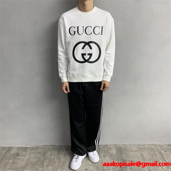 ダブル G 大ロゴ ブラック グッチ GUCCI スーパーコピー パーカー ユニセックス アイコニック おすすめ