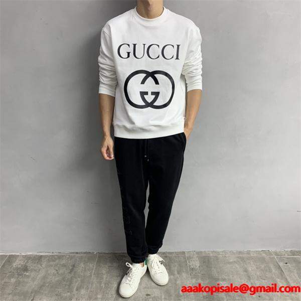 ダブル G 大ロゴ ブラック グッチ GUCCI スーパーコピー パーカー ユニセックス アイコニック おすすめ