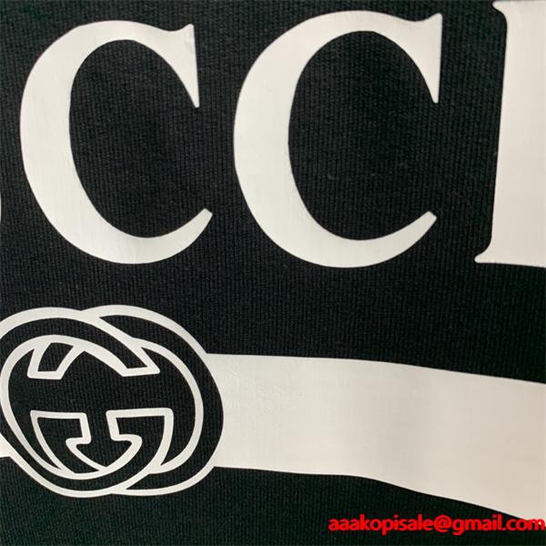 モノクロロゴ ホワイト グッチ GUCCI スーパーコピー パーカー ユニセックス ミニマル 2025秋冬コーデ