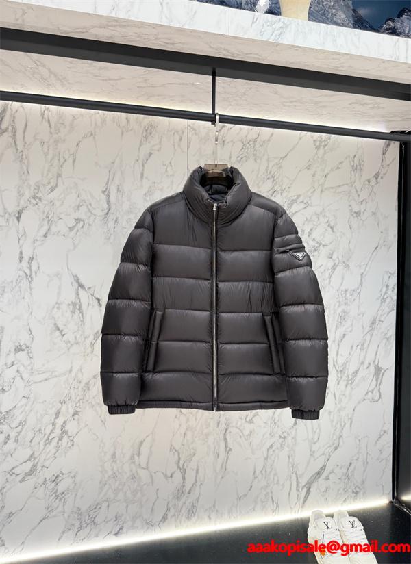 PRADA 激安｜2025秋冬 新作 Re-Nylon ダウンジャケット 男女兼用 防寒アウター