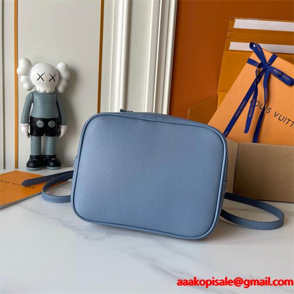 Louis Vuitton デニムブルー ルイヴィトン バケットバッグ コピー 82599 レディース トレンディ