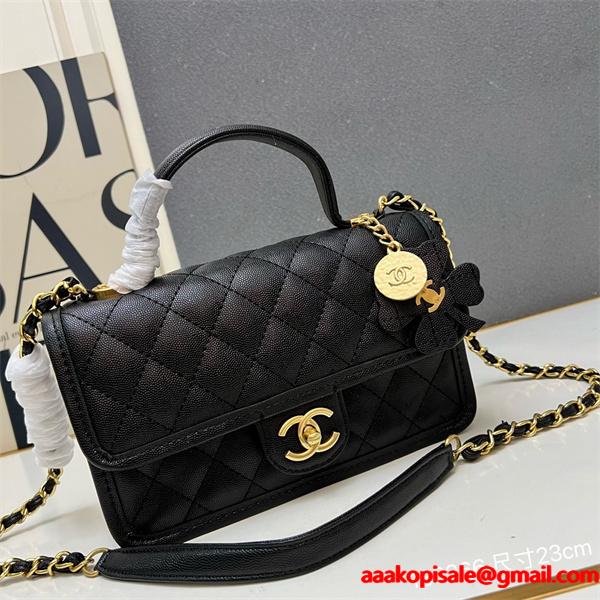 CHANEL クラシック菱格 フラワーアクセサリー シャネル ショルダーバッグ 偽物 レディース フェミニン