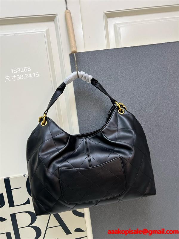 ブラックスエード 菱格チェーン CHANEL シャネル ショルダーバッグ 偽物 1S3268 レディース ヴィンテージ