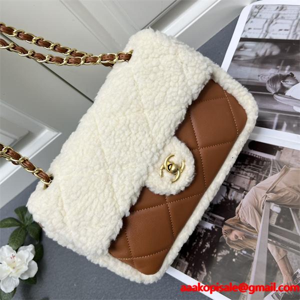 ラムファーレザー ミニサイズ シャネル ショルダーバッグ コピー S3201 CHANEL レディース フェミニン