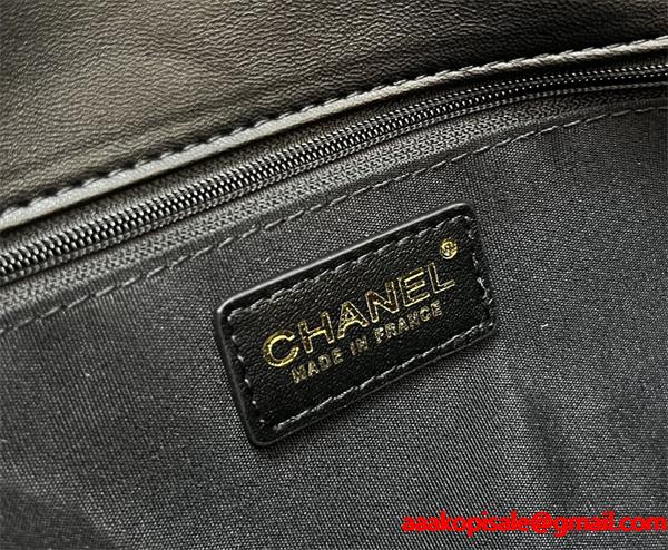 ブラックラムファー CHANEL 菱格ロゴ シャネル ショルダーバッグ スーパーコピー 1S3201 レディース エレガント