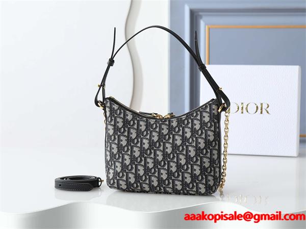  ダイオール老花 ゴールドチェーン ディオール DIOR アンダーアームバッグ 偽物 レディース エレガント