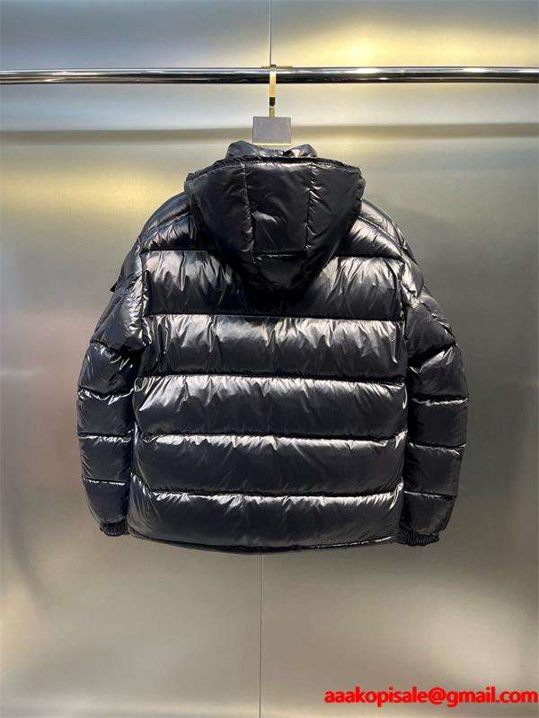 ブラックダウン モノクロロゴ MONCLER 秋冬シャープ モンクレール コピージャケット 定番