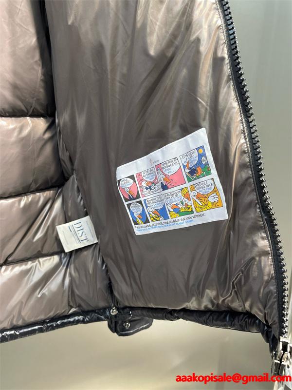 ブラックダウン モノクロロゴ MONCLER 秋冬シャープ モンクレール コピージャケット 定番