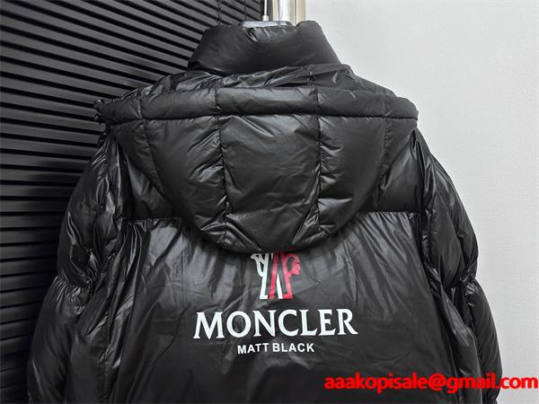 ブラック 光沢 ダウン MONCLER 秋冬光沢魅了 モンクレール スーパーコピージャケット 定番