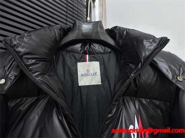 ブラック 光沢 ダウン MONCLER 秋冬光沢魅了 モンクレール スーパーコピージャケット 定番