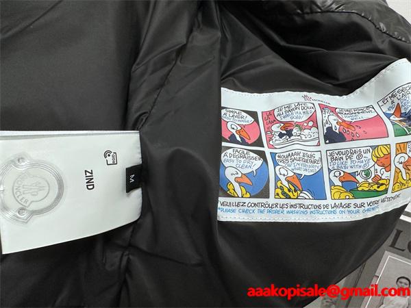 ブラック 光沢 ダウン MONCLER 秋冬光沢魅了 モンクレール スーパーコピージャケット 定番
