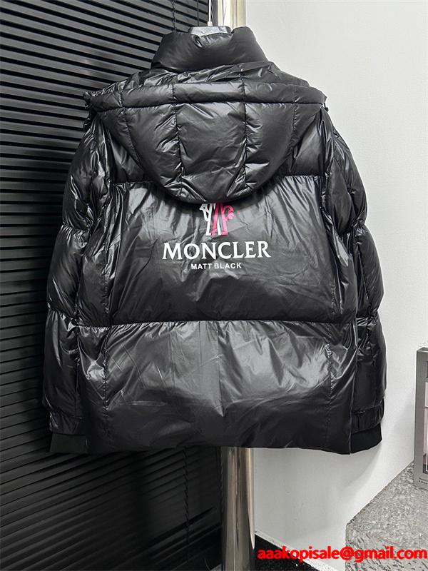 ブラック 光沢 ダウン MONCLER 秋冬光沢魅了 モンクレール スーパーコピージャケット 定番