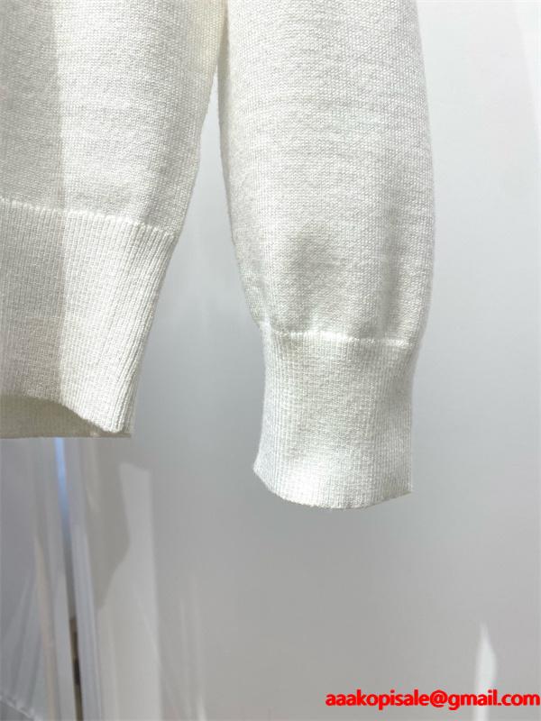ブラック セーター セーター MONCLER アウトドアロゴ 2025秋冬冒険 モンクレール 高品質 コピー ユニセックス