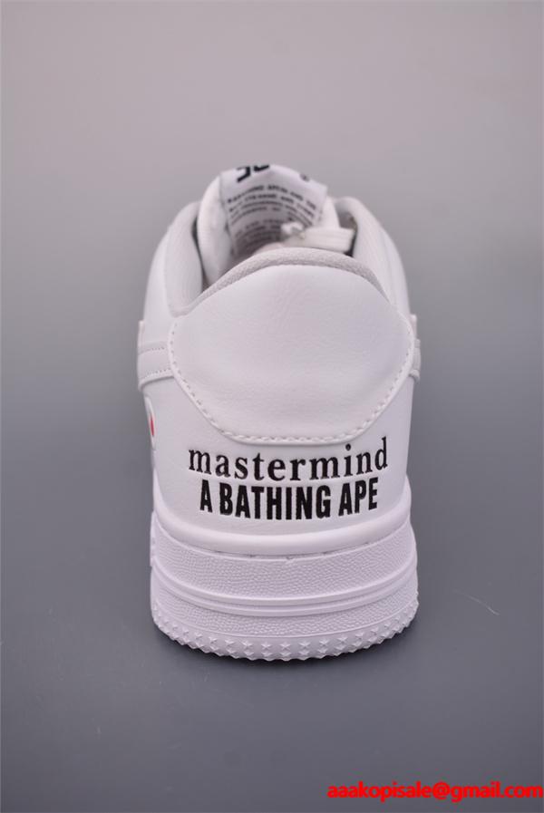 A BATHING APE 激安｜2025新作 BAPE STA ローカット スニーカー メンズ レディース ストリート 革製 カジュアル