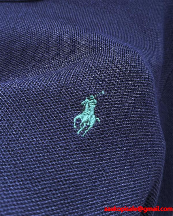 POLO RALPH LAUREN 偽物 秋冬シンプル保温 定番 ネイビー × ベージュ × ブラック 円领 ニットセーター ポロラルフローレン