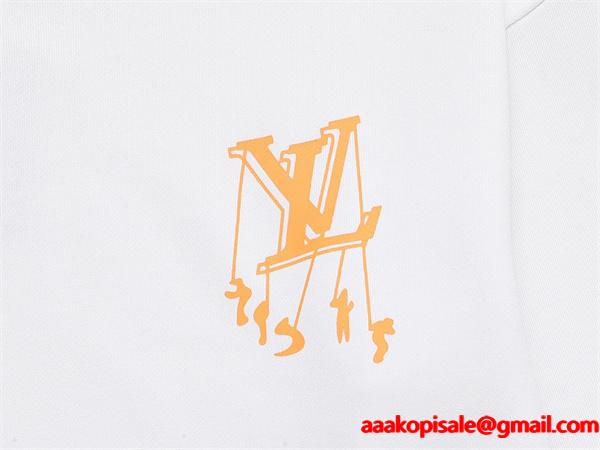 Louis Vuitton ルイ・ヴィトン 激安 ユニセックス ロンT スウェット 長袖 モノグラム ロゴプリント 秋冬 カップルコーデ 新作