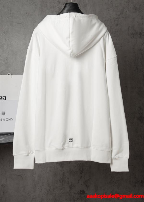 ブラック アーチロゴプリント パーカー ジバンシー GIVENCHY コピー 秋冬ダイナミックな トレンド