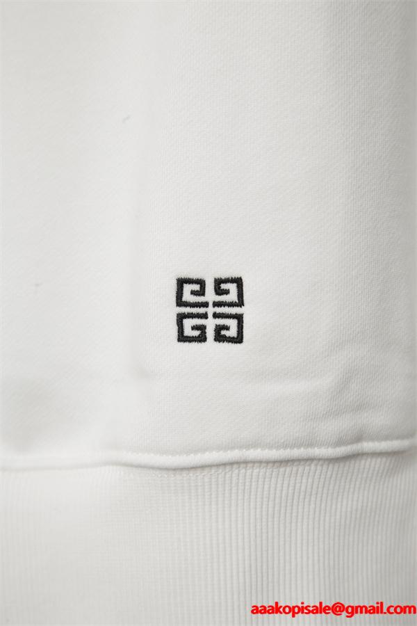 ブラック ホワイトロゴ パーカー ジバンシー GIVENCHY スーパーコピー 秋冬シンプル 印象的な 人気