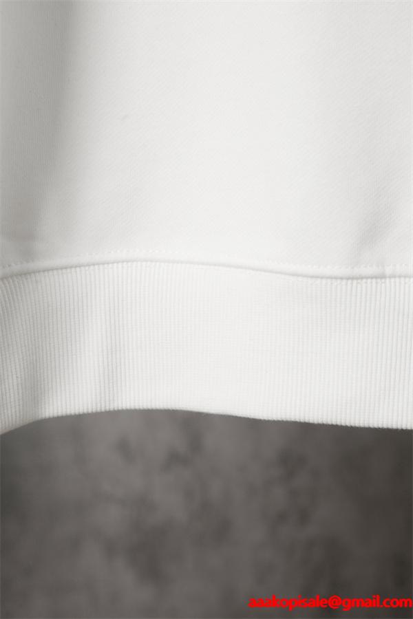  GIVENCHY コピー 秋冬ミニマル 洗練された 万能 ブラック ホワイトロゴ パーカー ジバンシー