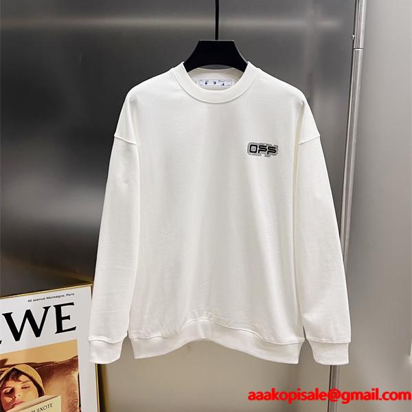 2025秋冬アートコラボモデル 最新コレクション プリント ホワイト Off-White オフホワイト スーパーコピー パーカー