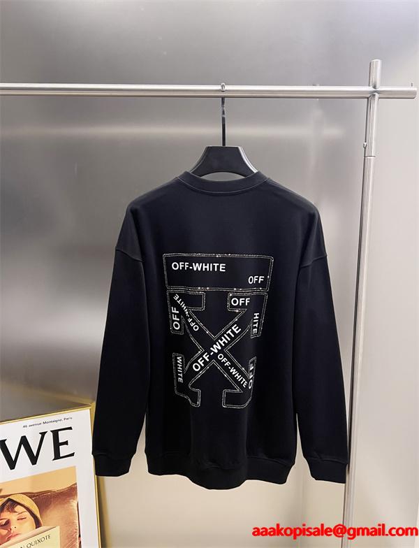 2025秋冬アートコラボモデル 最新コレクション プリント ホワイト Off-White オフホワイト スーパーコピー パーカー