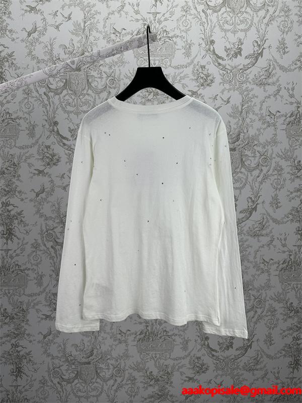 ☆Acne Studios 1996☆ロゴアークスタジオ長袖ｔシャツコピー☆2025人気秋冬流行り新作