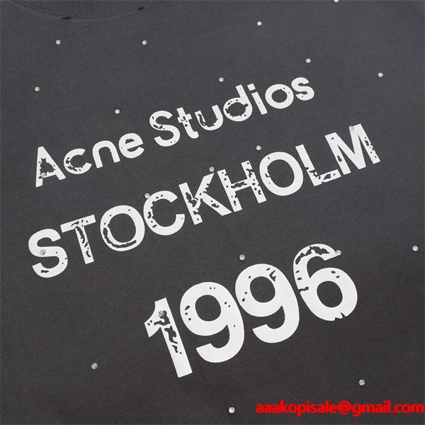 3色❤Acne 長袖ｔシャツコピー☆アークスタジオ激安通販2025秋冬新作個性的男女OK