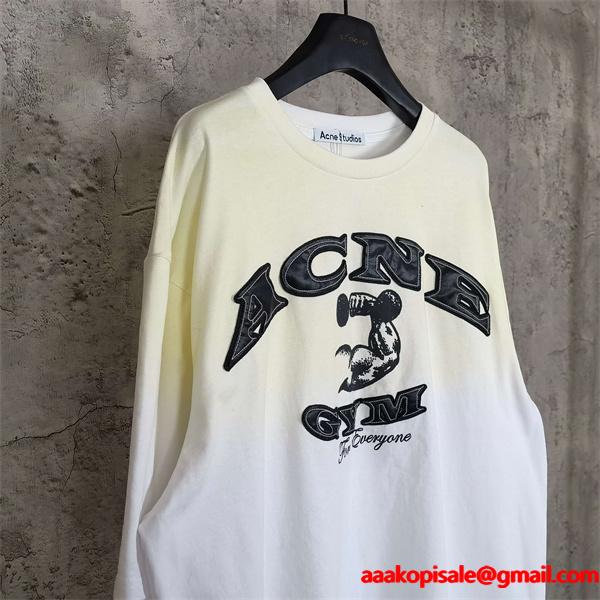 ACNE長袖ｔシャツコピー2025秋冬流行り アークスタジオ コレクション激安