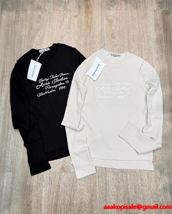 美品★ACNE長袖ｔシャツコピー★ 2025使い勝手アークスタジオ新作レディースファッション